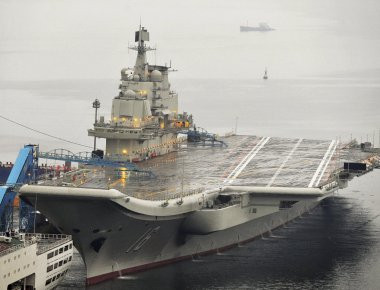 Eκπαιδευτική αποστολή ρουτίνας για το κινεζικό αεροπλανοφόρο «Λιαονίνγκ» (βίντεο)